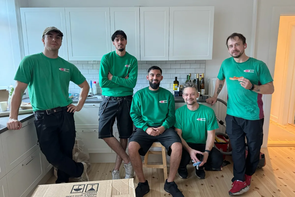 Teamet har netop gennemført en flytning på Vesterbro.